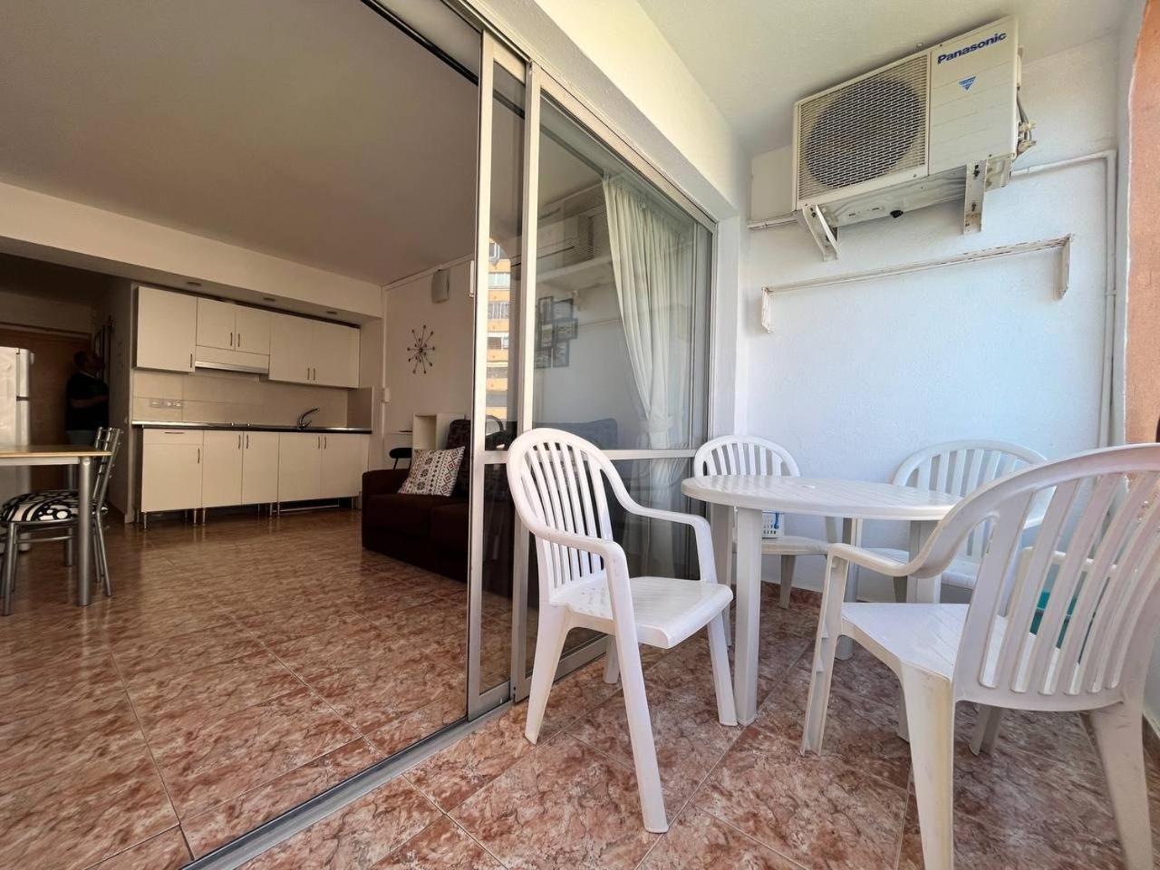 Estudio Con Tres Piscinas Comunitarias Y Pista De Tenis Roses Bagian luar foto