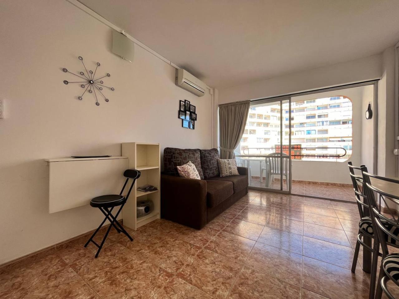 Estudio Con Tres Piscinas Comunitarias Y Pista De Tenis Roses Bagian luar foto