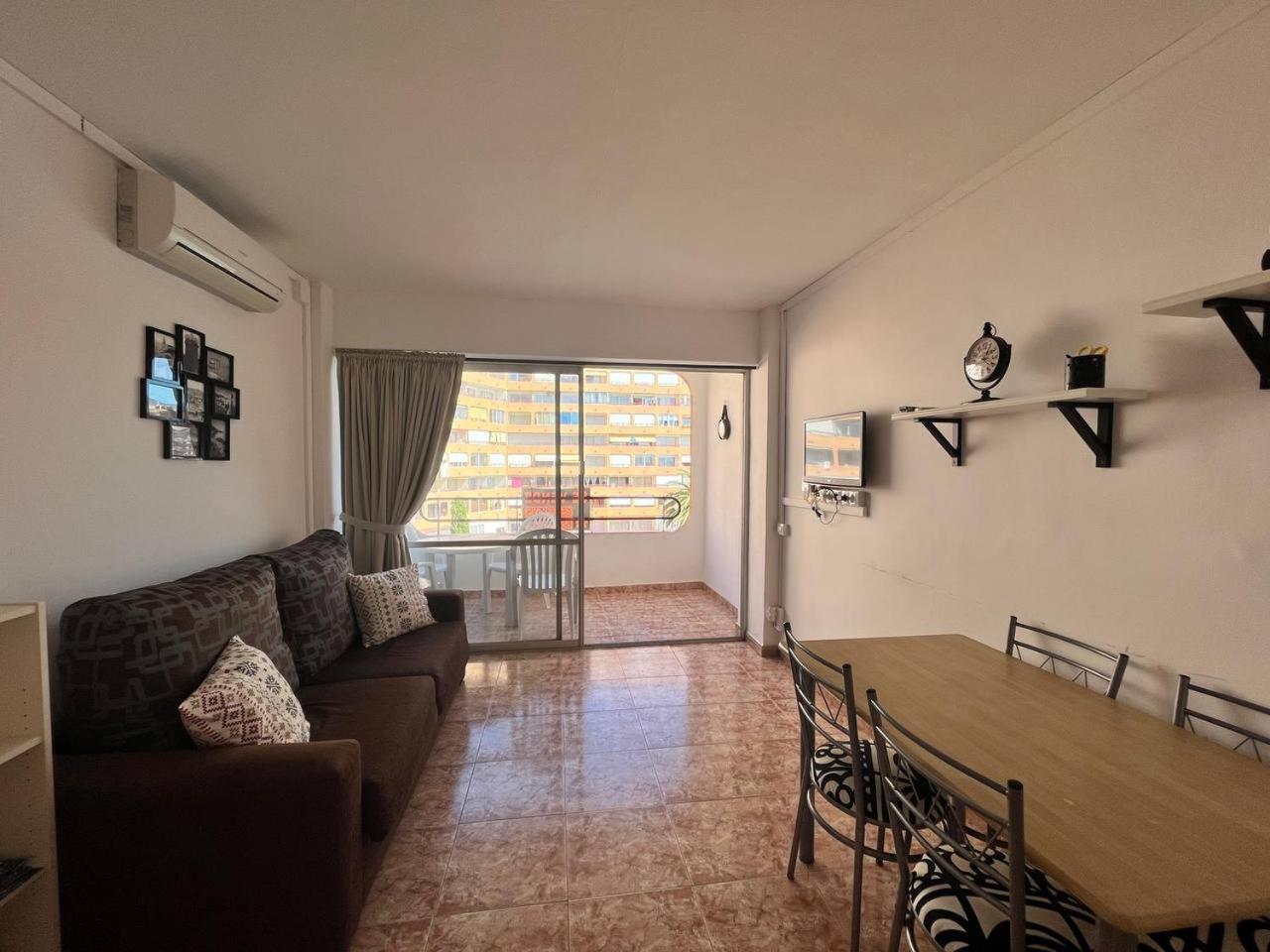 Estudio Con Tres Piscinas Comunitarias Y Pista De Tenis Roses Bagian luar foto