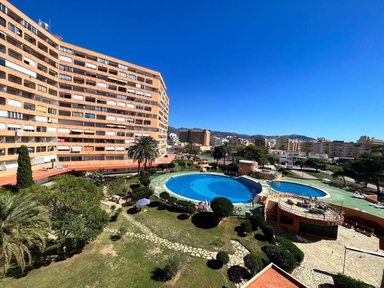 Estudio Con Tres Piscinas Comunitarias Y Pista De Tenis Roses Bagian luar foto